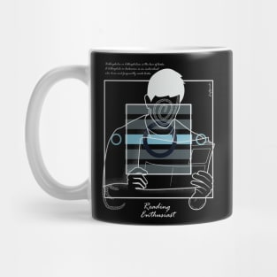 Reading enthusiast version 4 Mug